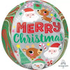 Mayflower Distributing BALLOONS E007 16" Adorable Christmas Buddies Orbz