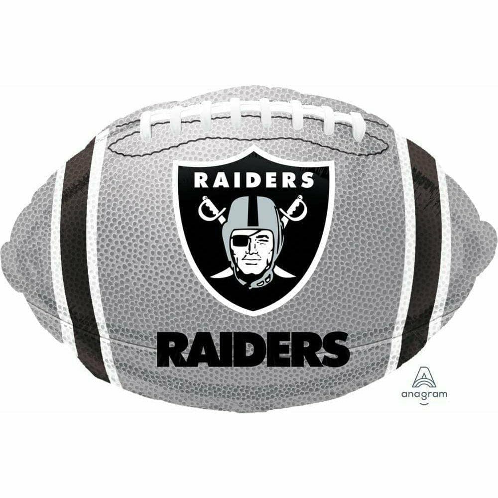 Mayflower Distributing BALLOONS J1 18" Las Vegas Raiders Mylar Balloon