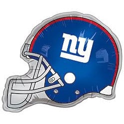 Mayflower Distributing BALLOONS J1 21&quot; New York Giants Helmet Jumbo Foil Balloon