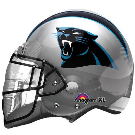 Mayflower Distributing BALLOONS J2 21&quot; Carolina Panthers Helmet Jumbo Foil Balloon