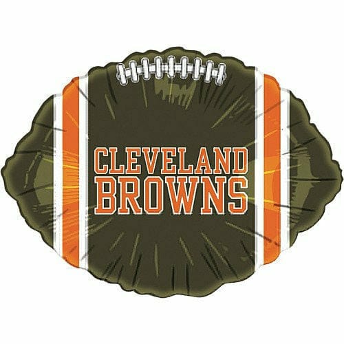 NFL Balloon Bouquet Cleveland Browns(12 Balloons) - Balloon Delivery by