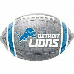 Mayflower Distributing BALLOONS J3 18" Detroit Lions Junior Super Shape Balloon