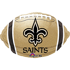 Mayflower Distributing BALLOONS J3 18&quot; New Orleans Saints Junior Super Shape Balloon