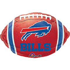 Mayflower Distributing BALLOONS J4 18&quot; Buffalo Bills Junior Super Shape Balloon