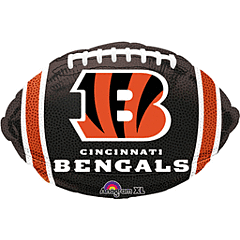 Mayflower Distributing BALLOONS J6 18&quot; Cincinnati Bengals Junior Super Shape Balloon