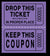 Mayflower Distributing CONCESSIONS Purple Double Roll Raffle Tickets 2000ct
