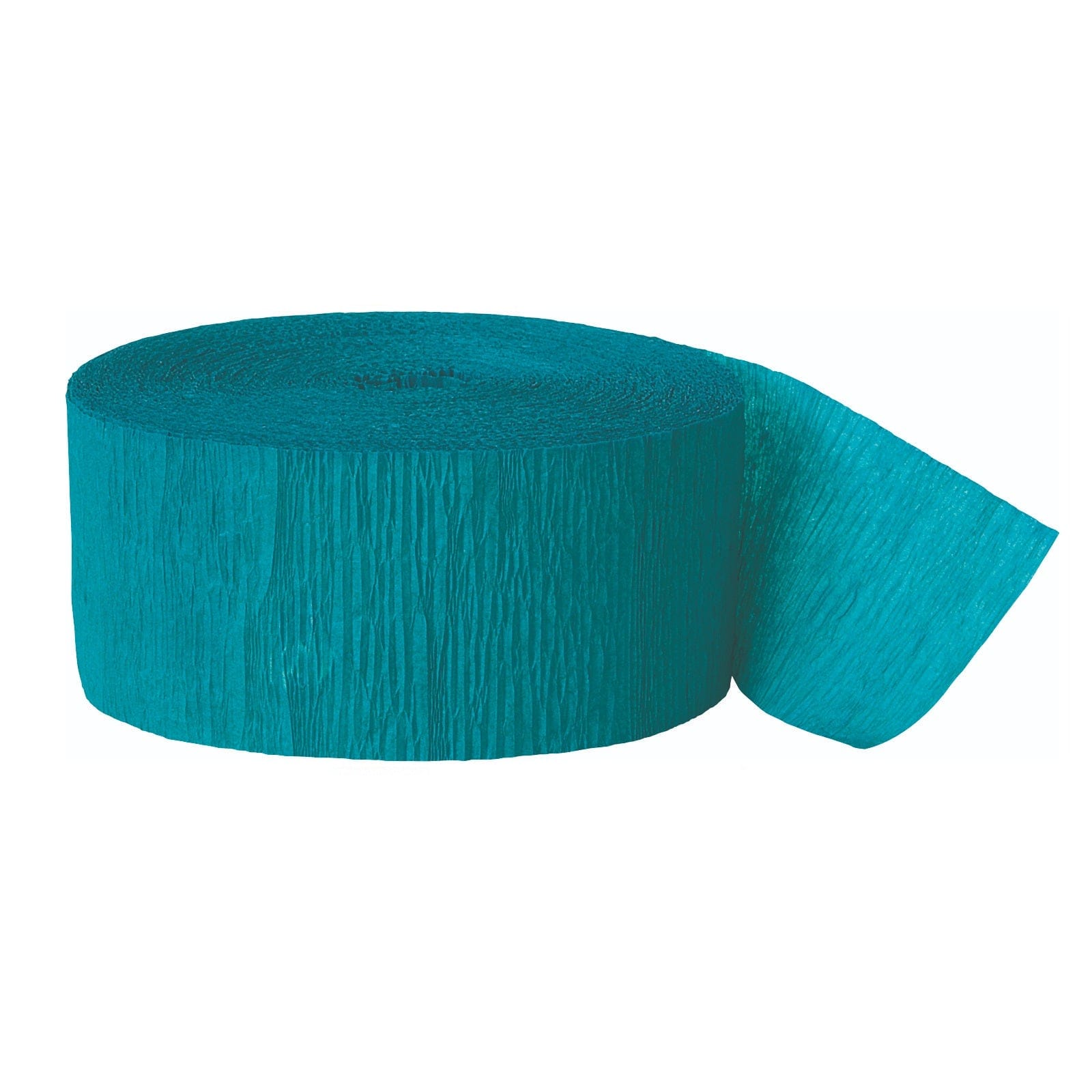 Mayflower Distributing DECORATIONS Teal Crepe Paper Party Streamer