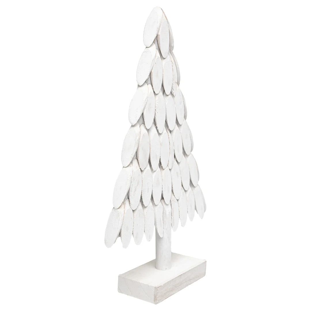 White Shingle Christmas Tree