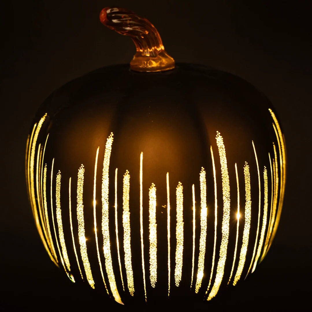 Chocolate Starry Lightup Pumpkin