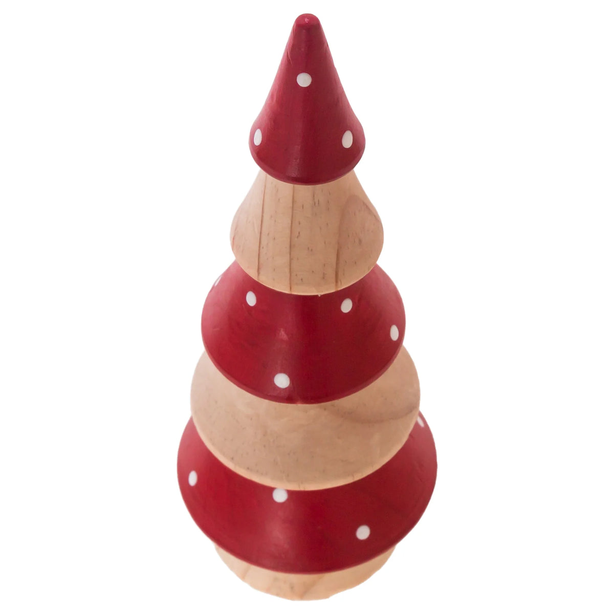Natural And Red Pinewood Tree