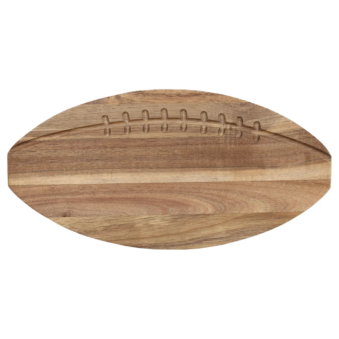 Football Wood Serving Board