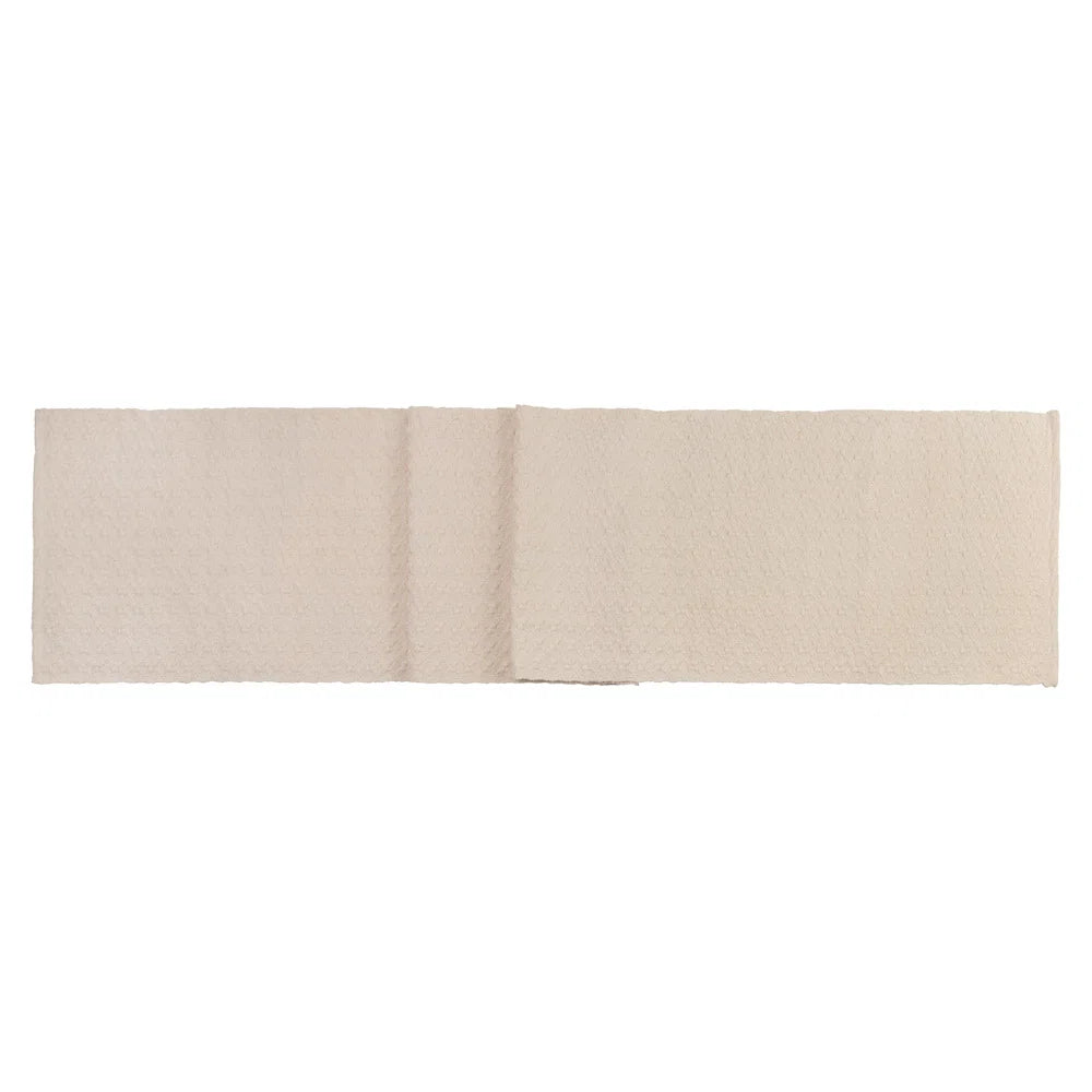 Ivory Cobble Woven Table Runner