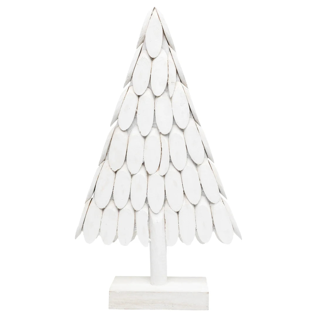 White Shingle Christmas Tree