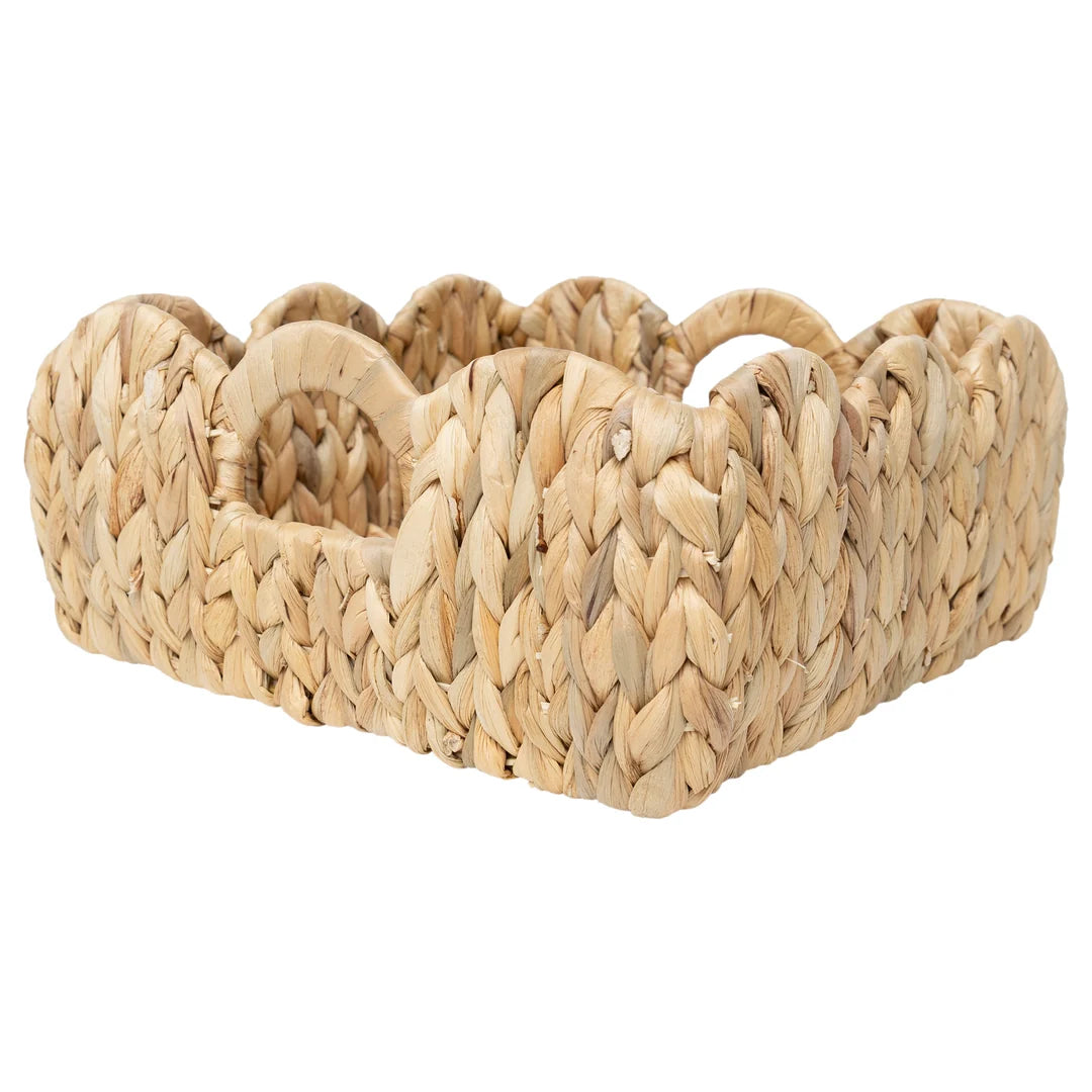 Water Hyacinth Square Baskets (Set of 2)