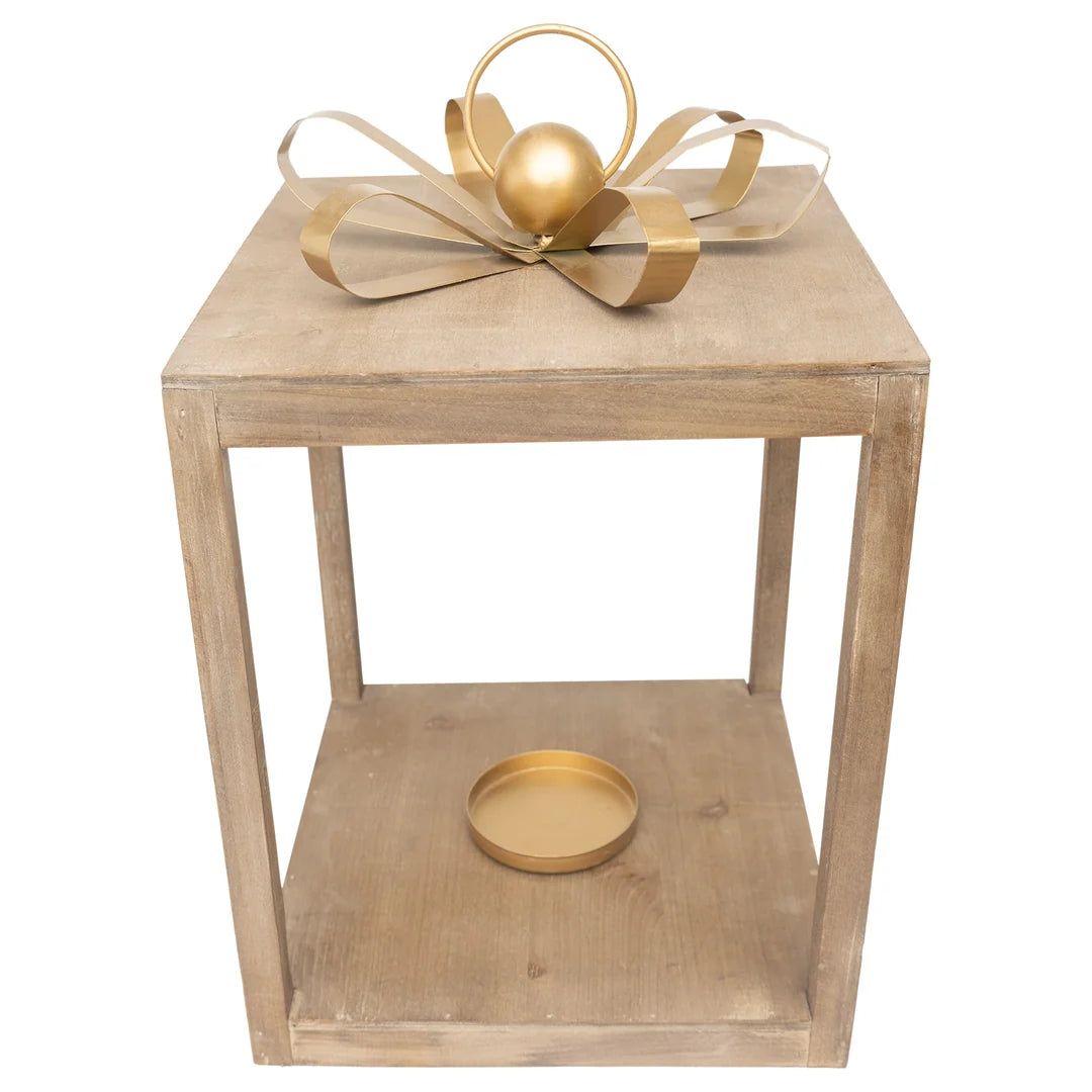 Natural Present Lanterns (Set of 2)