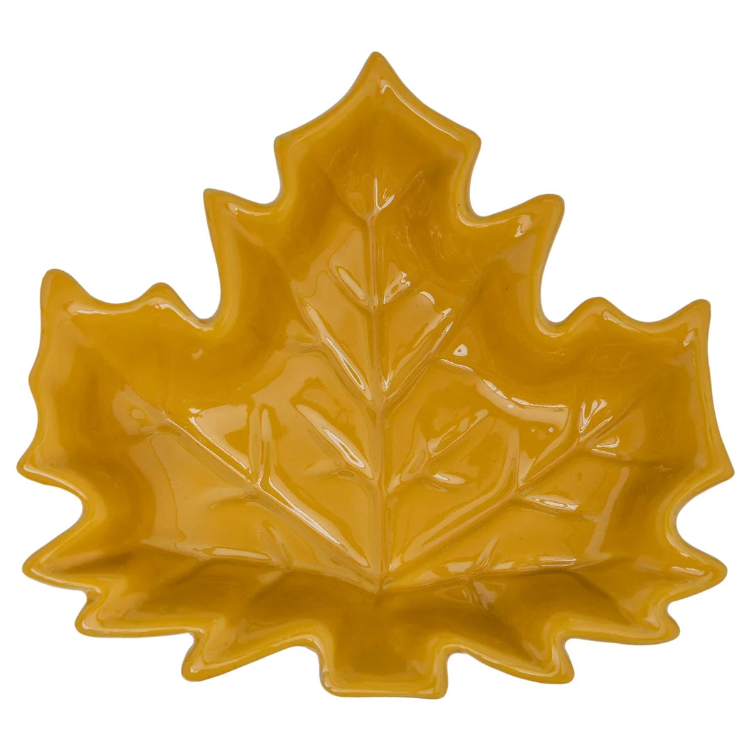 Yellow Leaf Dish