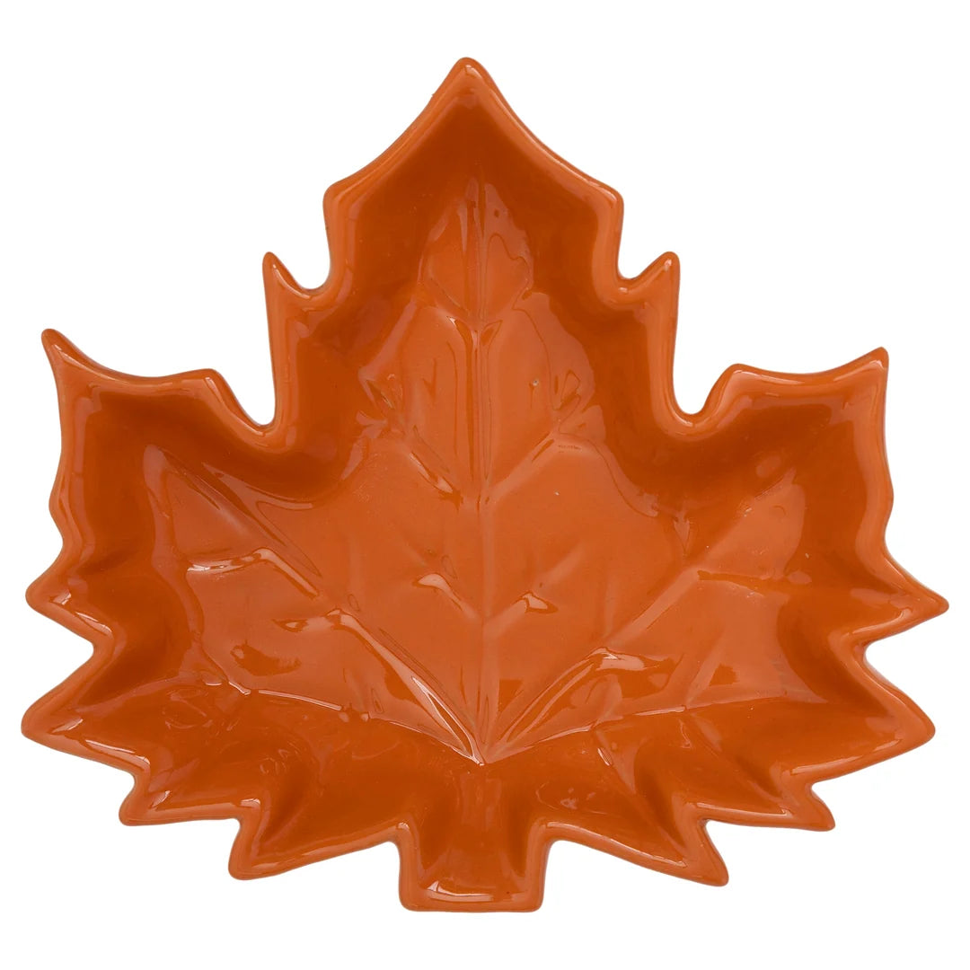 Orange Leaf Dish
