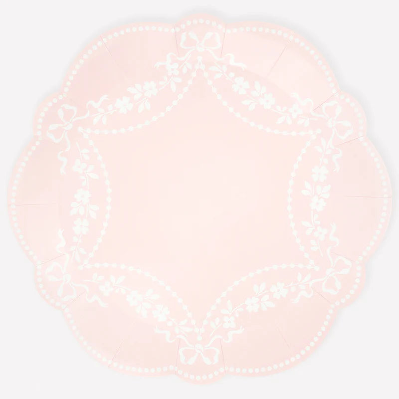 Rococo Pink Dinner Plates
