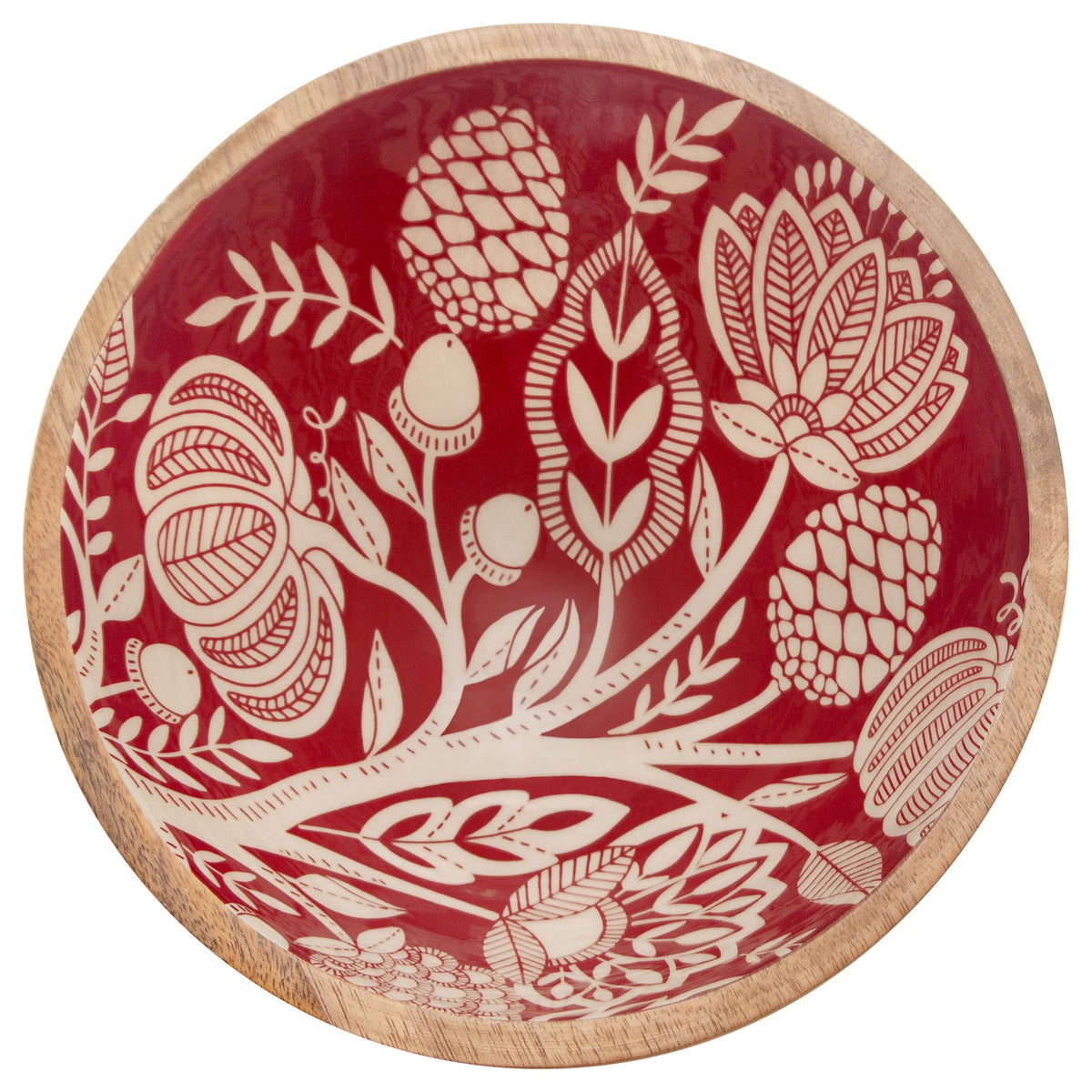 Francis 14" Round Wood Platter