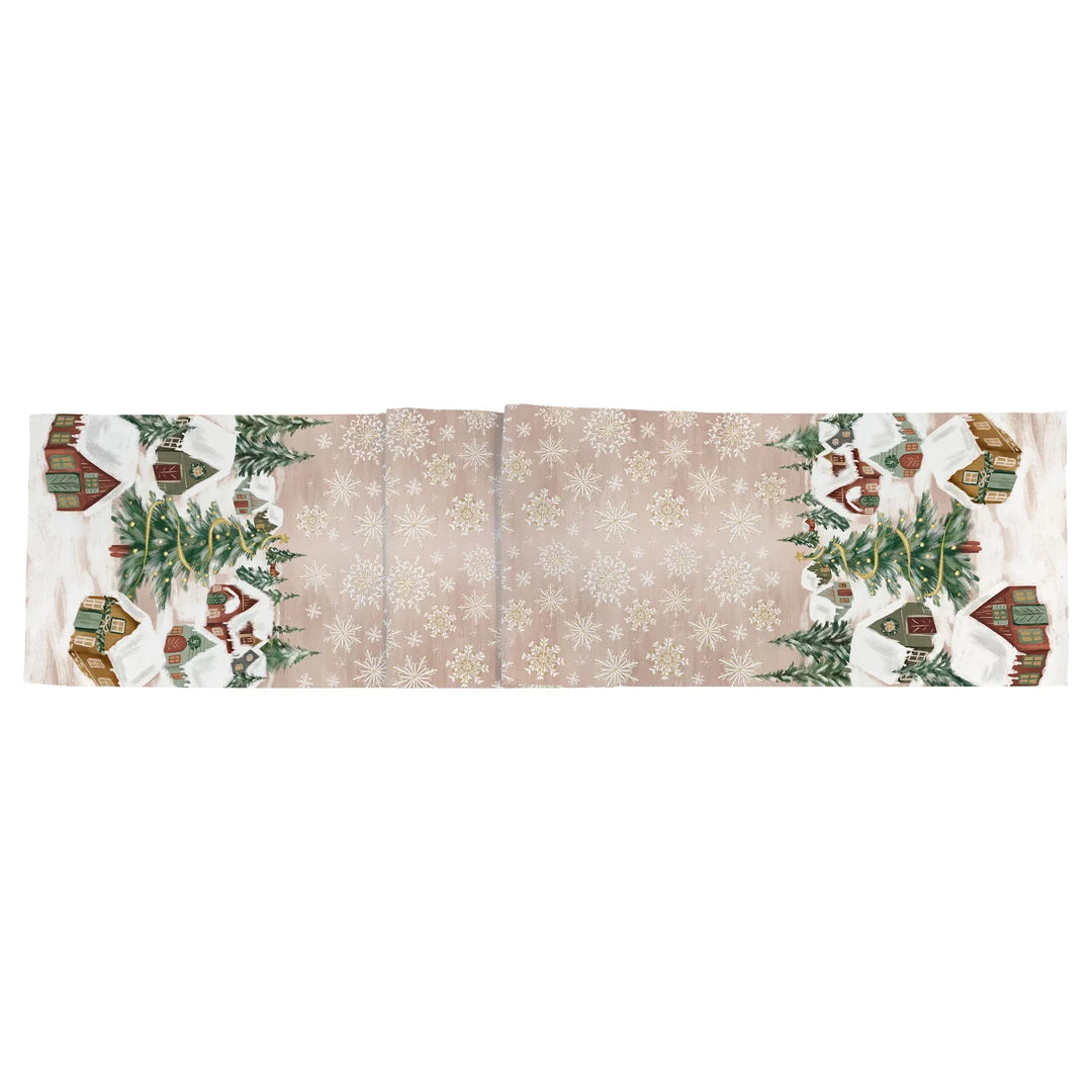 Gilded Tree Table Runner