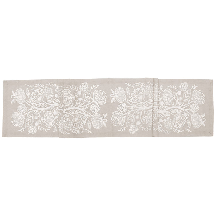 Francis Cream Table Runner