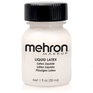 Mehron COSTUMES: MAKE-UP Clear Liquid Latex - 1 oz