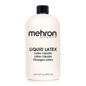 Mehron COSTUMES: MAKE-UP Clear Liquid Latex - 16 oz