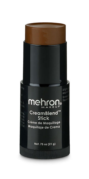 Mehron COSTUMES: MAKE-UP Dark 4 CreamBlend Stick