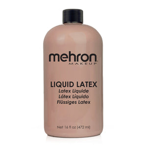 Mehron COSTUMES: MAKE-UP Dark Flesh Liquid Latex - 16 oz