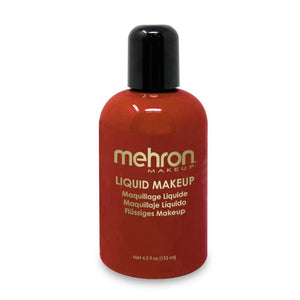 Mehron COSTUMES: MAKE-UP Red Liquid Makeup - 4.5 oz