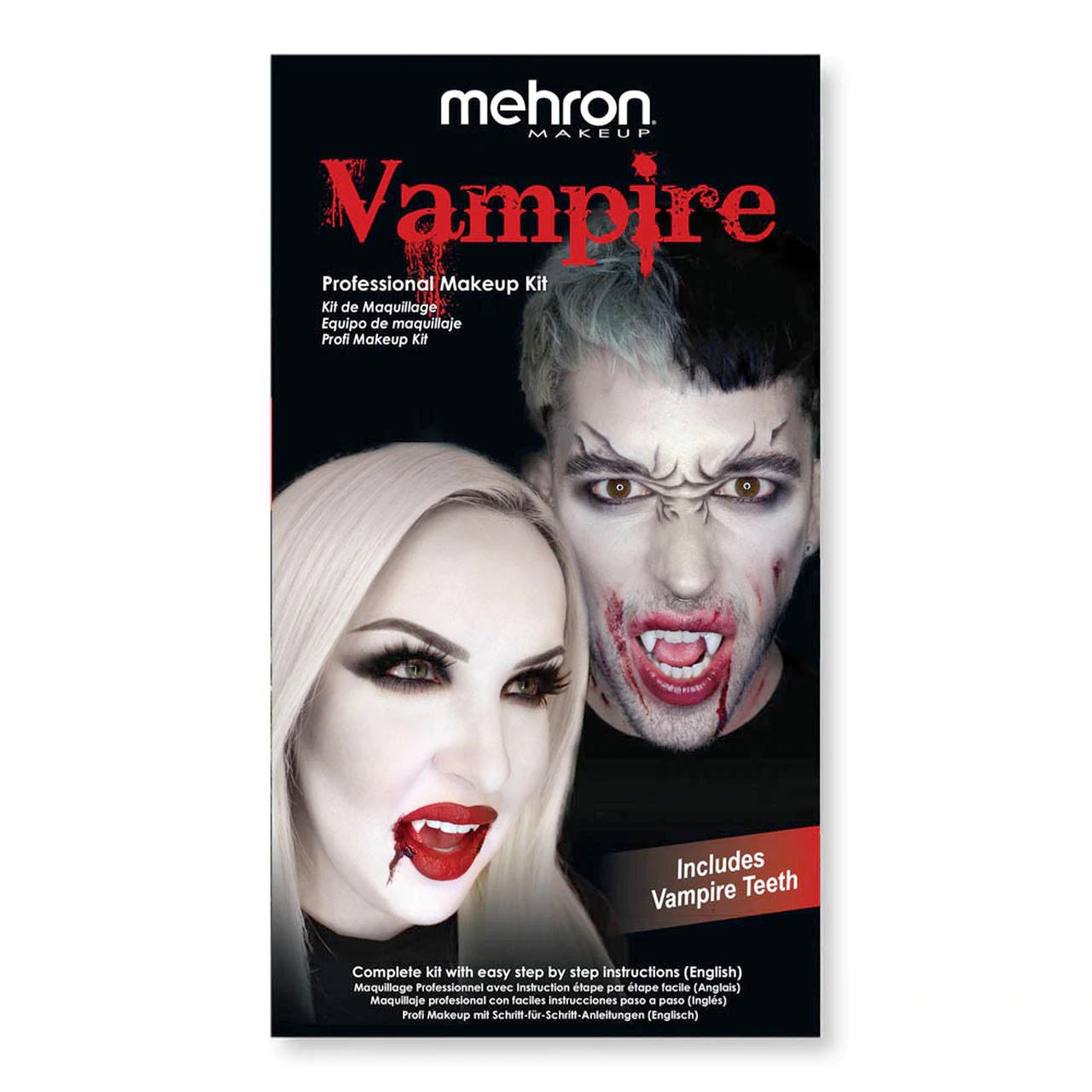 Mehron COSTUMES: MAKE-UP Vampire - Character Makeup Kit