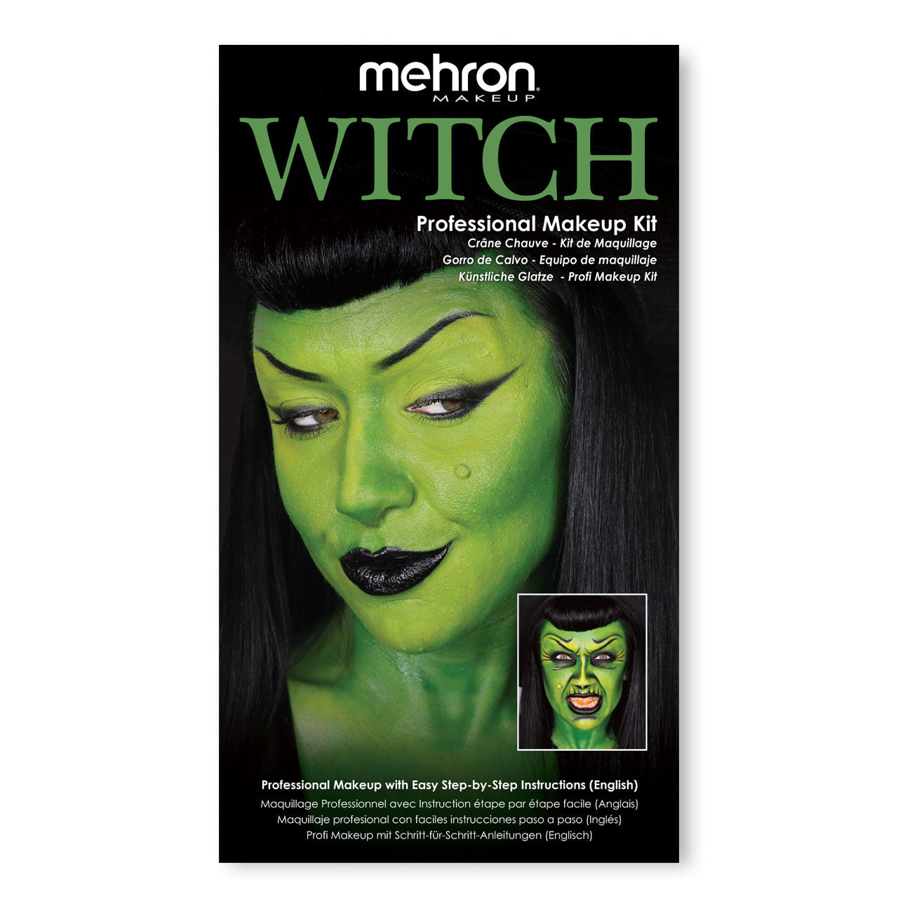 Mehron COSTUMES: MAKE-UP Witch - Character Makeup Kit