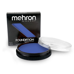 Mehron makeup Blue Foundation Greasepaint