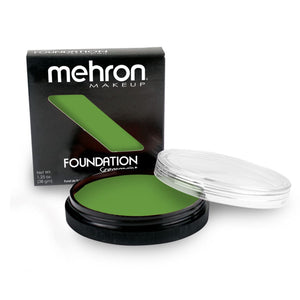 Mehron makeup Green Foundation Greasepaint