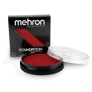 Mehron makeup Red Foundation Greasepaint
