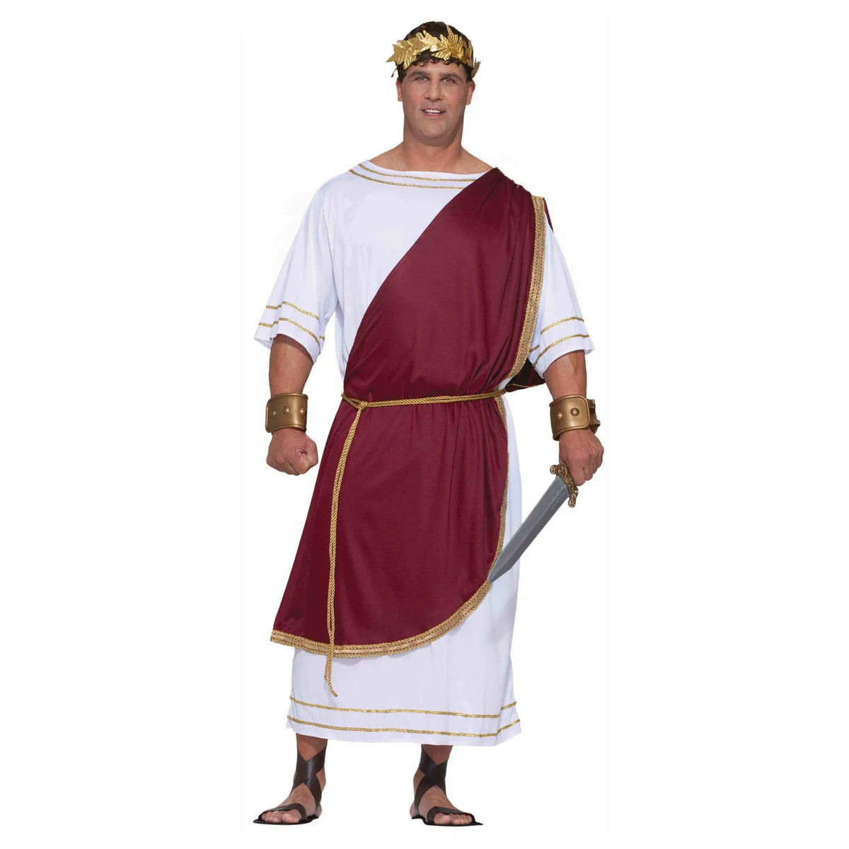 Mens Mighty Caesar Costume - Plus