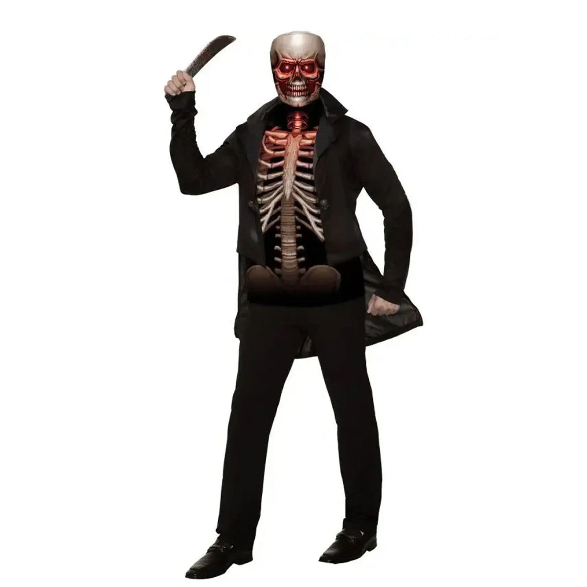 Mens Sinister Skeleton Costume