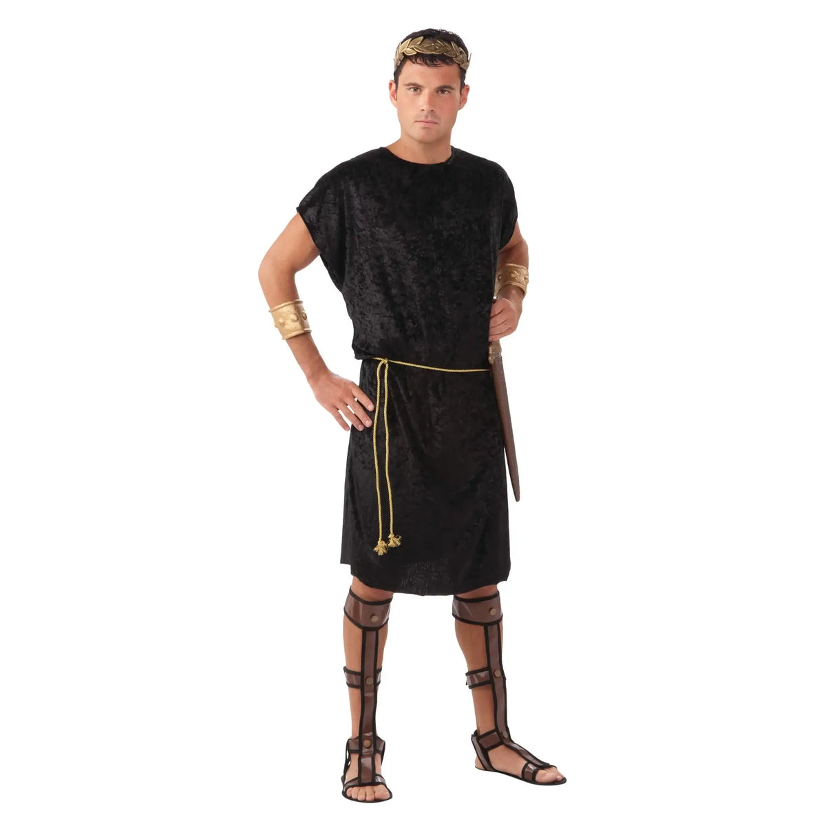 Mens Tunic Costume - Black