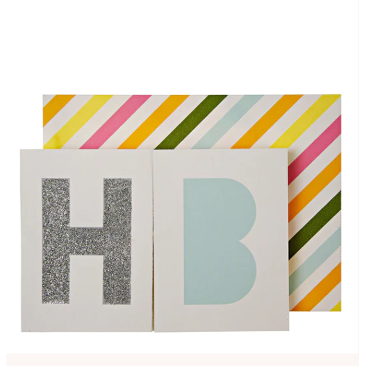 Meri Meri BOUTIQUE Birthday Banner Card