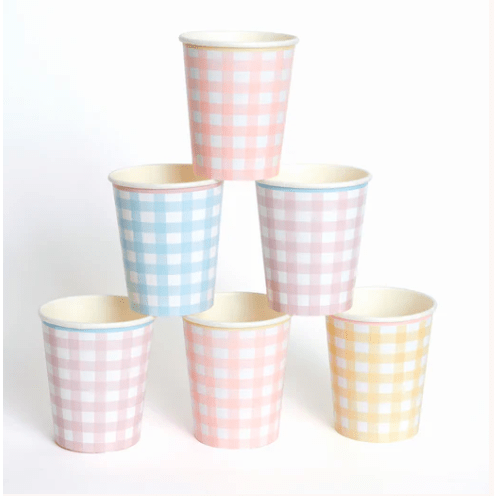 Meri Meri BOUTIQUE Gingham Cups