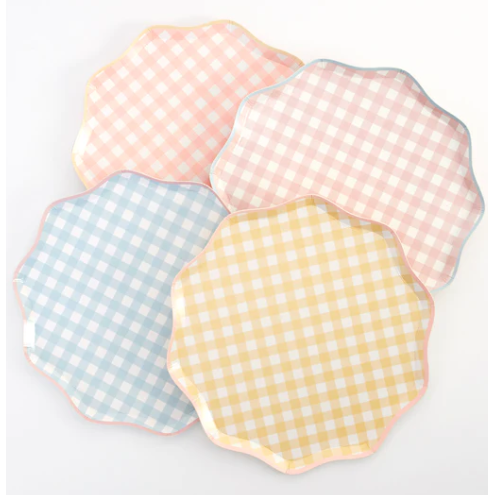 Meri Meri BOUTIQUE Gingham Dinner Plates