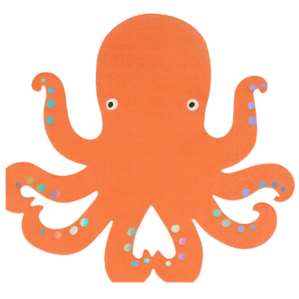 Meri Meri BOUTIQUE Meri Meri Octopus Napkins