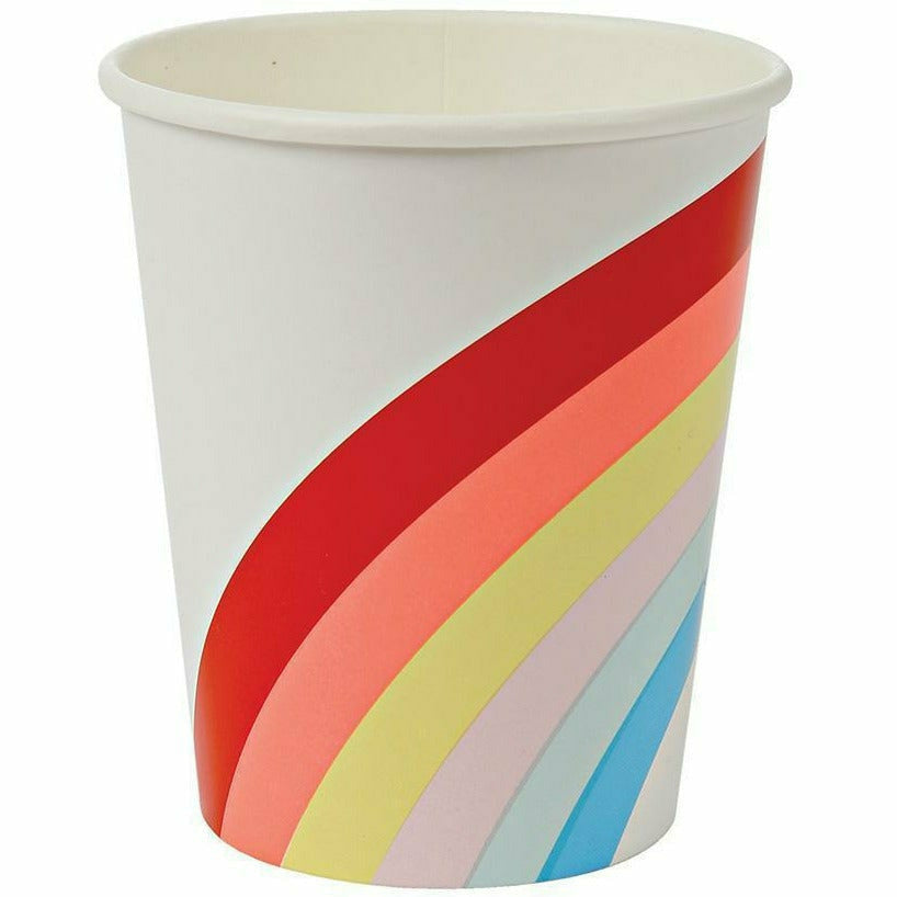 Meri Meri BOUTIQUE NAPKINS Big Rainbow Cups