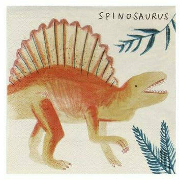 Meri Meri BOUTIQUE NAPKINS Dinosaur Kingdom Small Napkins