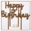 Meri Meri BOUTIQUE NAPKINS Meri Meri Happy Birthday Acrylic Cake Toppers