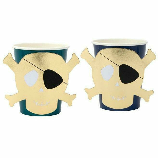 Meri Meri BOUTIQUE NAPKINS Pirates Bounty Party Cups