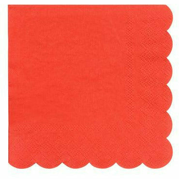 Meri Meri BOUTIQUE NAPKINS Red Small Napkins