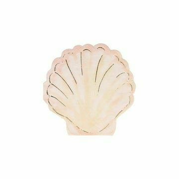 Meri Meri BOUTIQUE NAPKINS Watercolour Clam Napkins