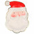 Meri Meri HOLIDAY: CHRISTMAS Jolly Santa Plates (x 8)