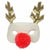 Meri Meri HOLIDAY: CHRISTMAS Reindeer Fabric Mask
